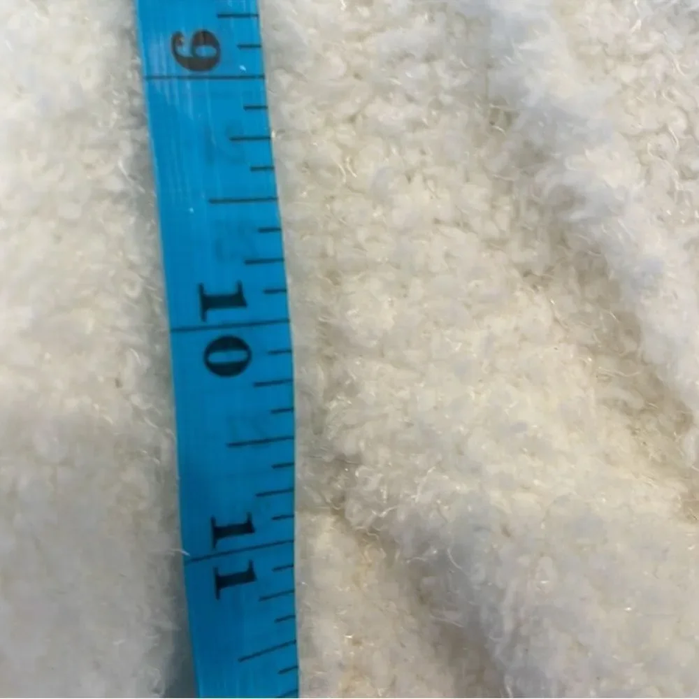NWT Garage White Soft Fuzzy Shorts
